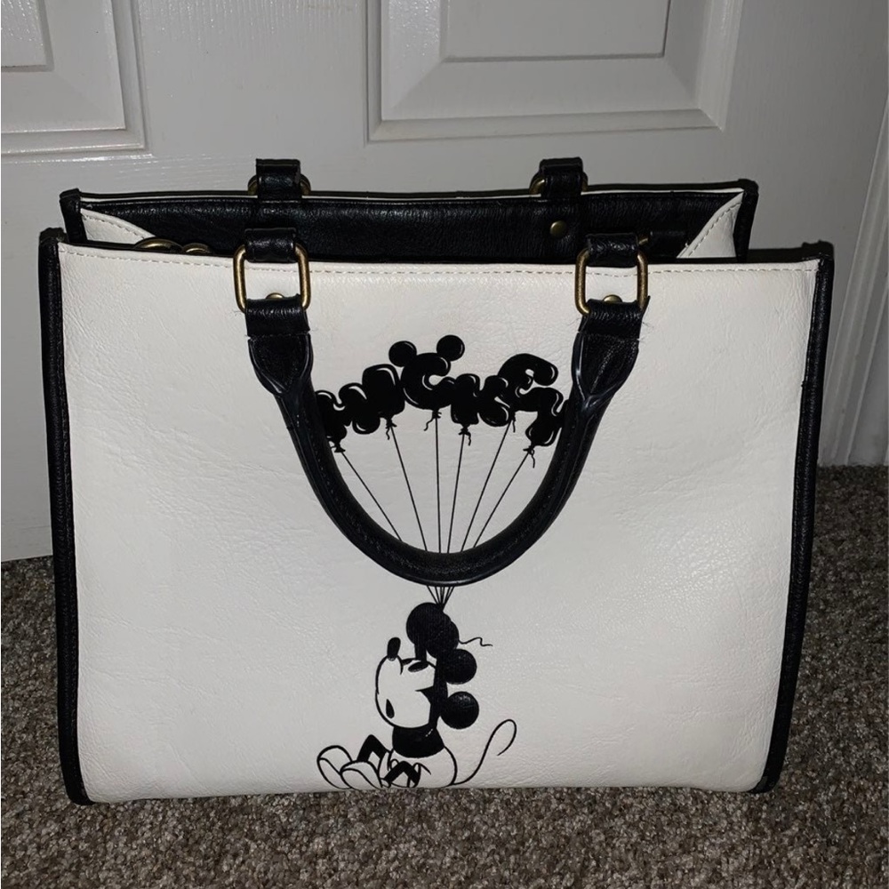 Mickey bubble letter Crossbody Loungefly